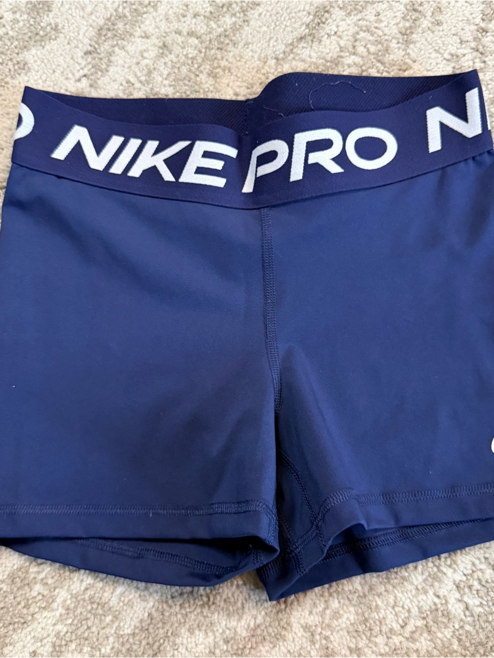 Nike Pro Deep Blue Performance Compression Shorts